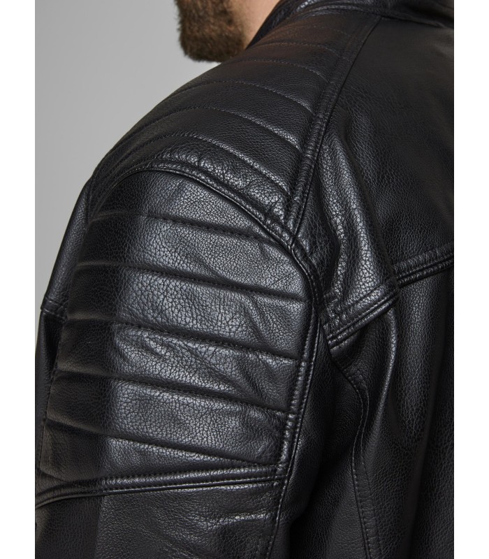 JACK & JONES мужская куртка из искусственной кожи 12172908*01 (2)