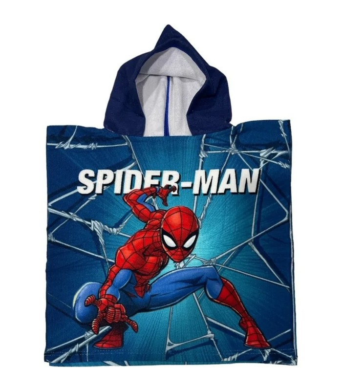 Laste rätik- poncho Spiderman 9012 01 (1)