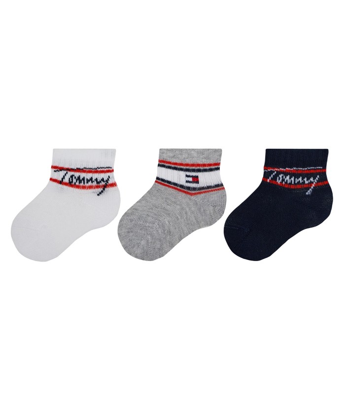 Tommy Hilfiger vaikiškos kojinės, 3 poros 701224998*001 (1)