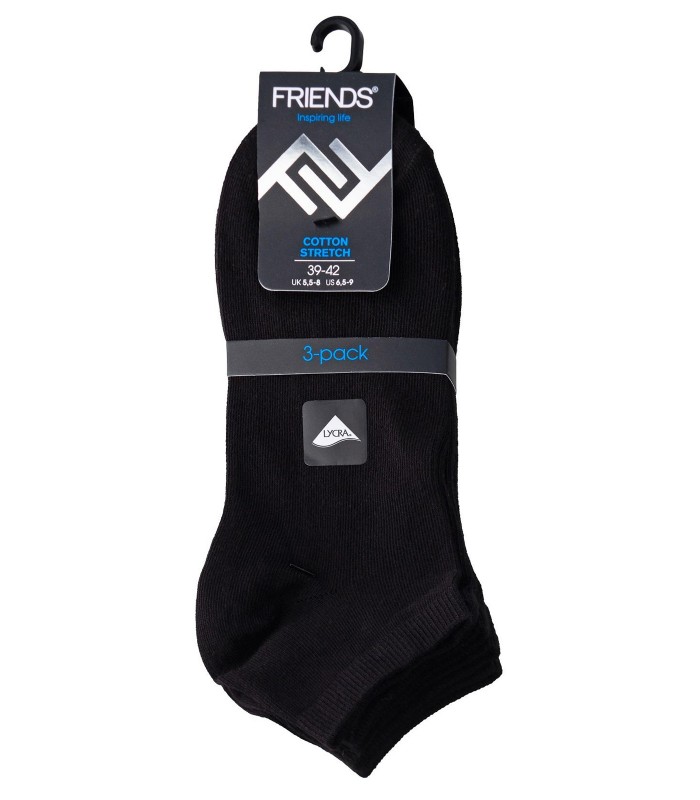 Friends miesten sukat, 3 paria 6311-01*01 (2)