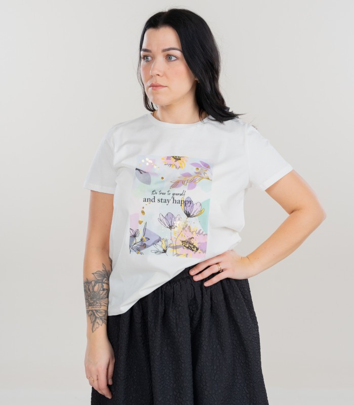 Vero Moda moteriški marškinėliai 10301719*01 (2)