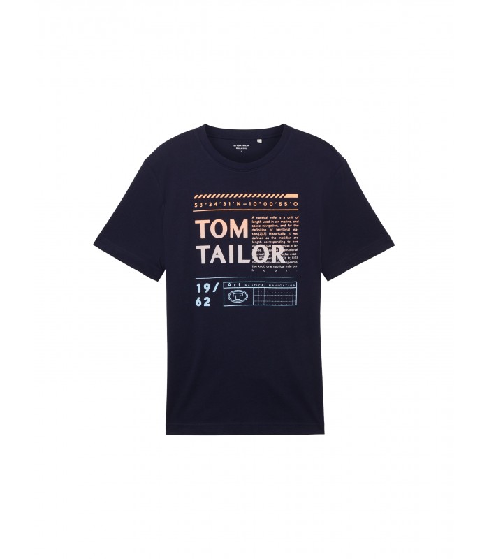 Tom Tailor Miesten T-paita 1040897*10668 (5)
