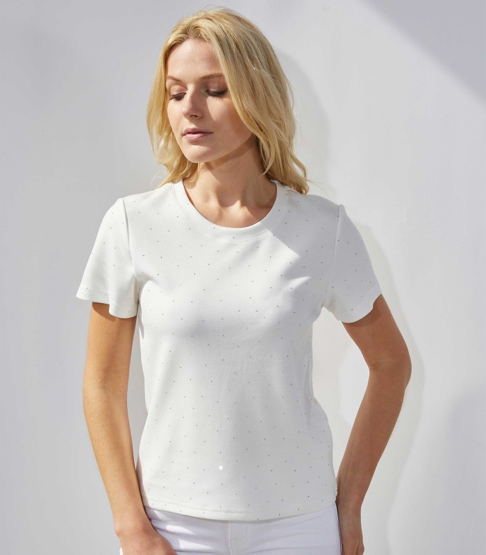 ELLI WHITE naisten T-paita 202571 02