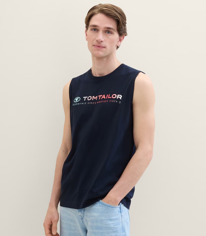 Tom Tailor vyriški marškinėliai 1041866*10668 (1)