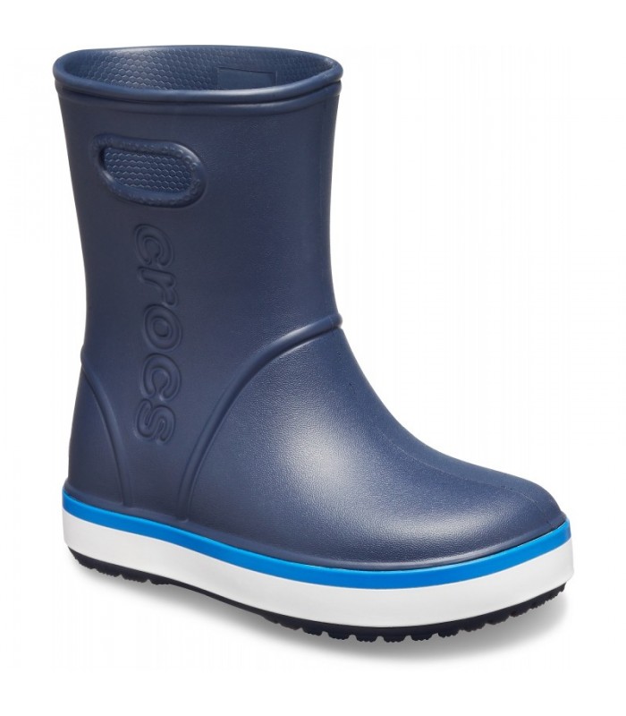 Crocs детские резиновые сапоги Crocband Rain Boot 205827*4KB (2)