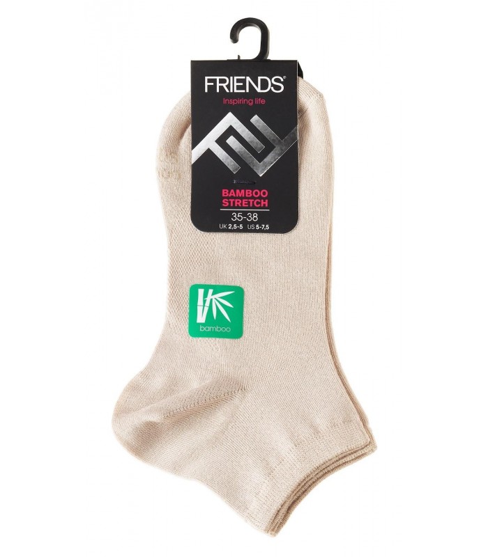 Friends короткие женские носки из бамбука 7294-05*02 (2)