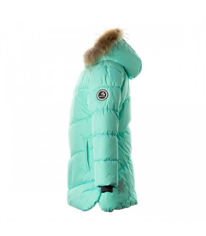 Huppa куртка с натуральным мехом для девочек 300g Rosa 1  17910130*200 (1)