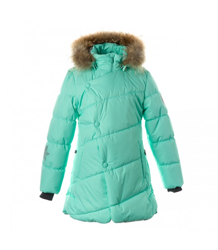 Huppa куртка с натуральным мехом для девочек 300g Rosa 1  17910130*200 (3)