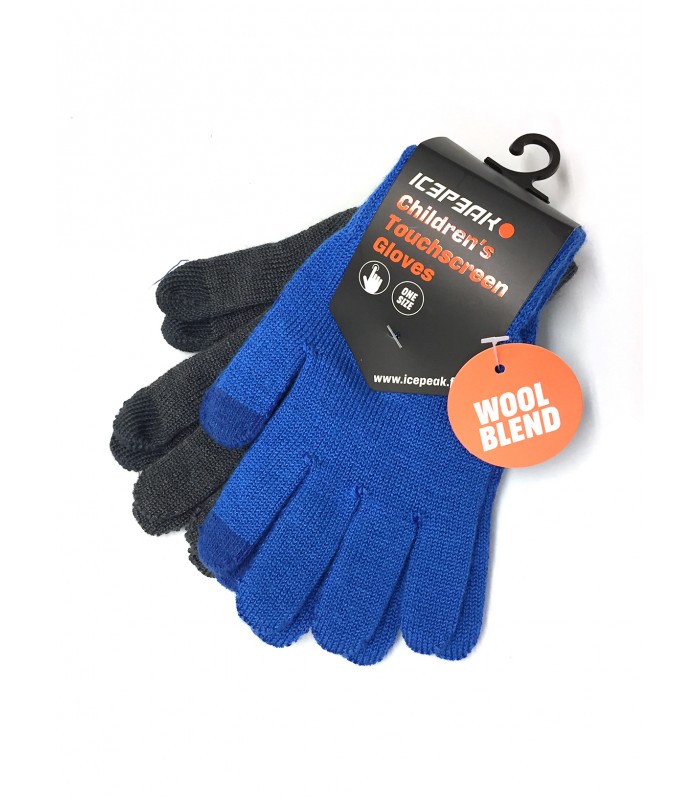 Icepeak 2 пары детских перчаток  Highland Jr / Kd 52855-8*350 (2)